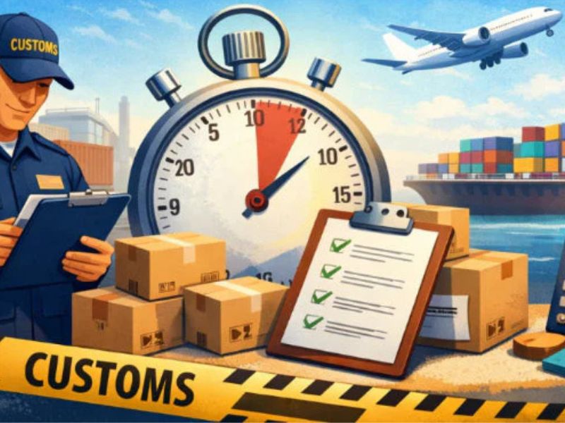 مدت زمان ترخیص از گمرک