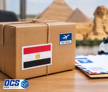 نحوه ارسال پست به مصر